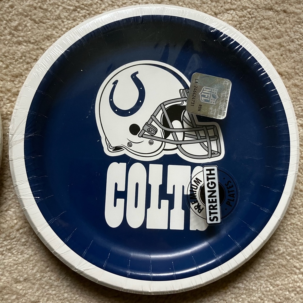 Indianapolis Colts Paper Plates